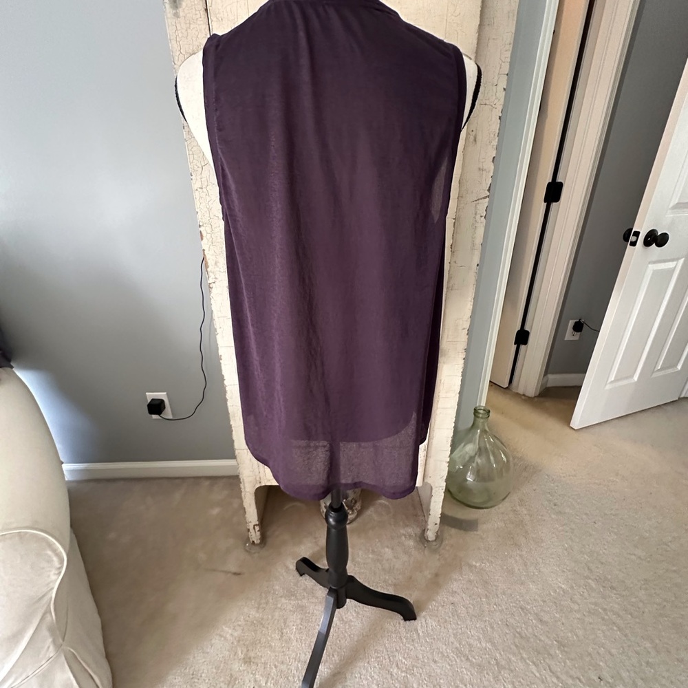 Peloton Purple Racerback Top - Picture 4 of 5